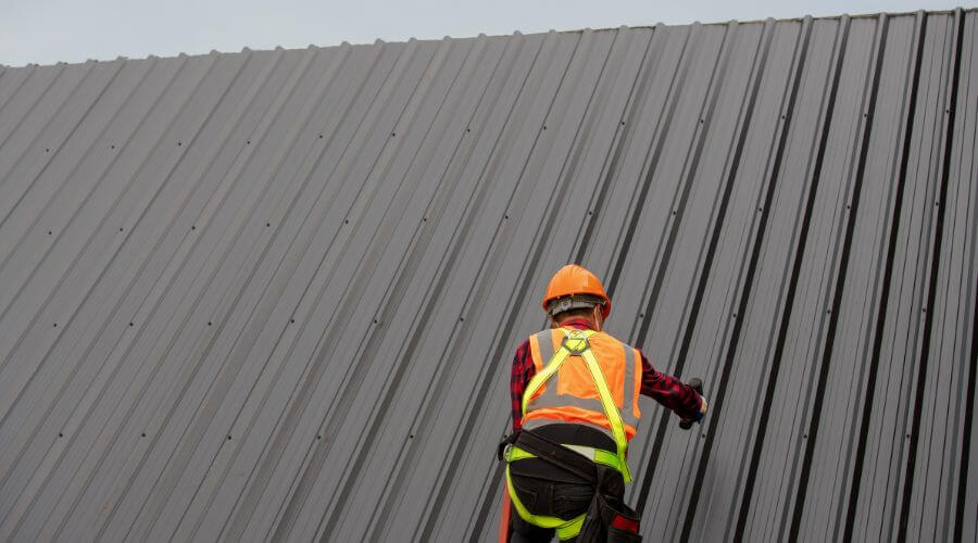 Professional metal roof installation services in Fort Ransom, ND